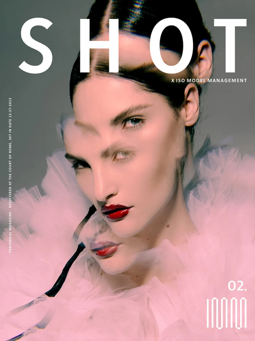 featuring model Emma Biancon, SHOT Magazine editorial photographed by Ina Cenusa