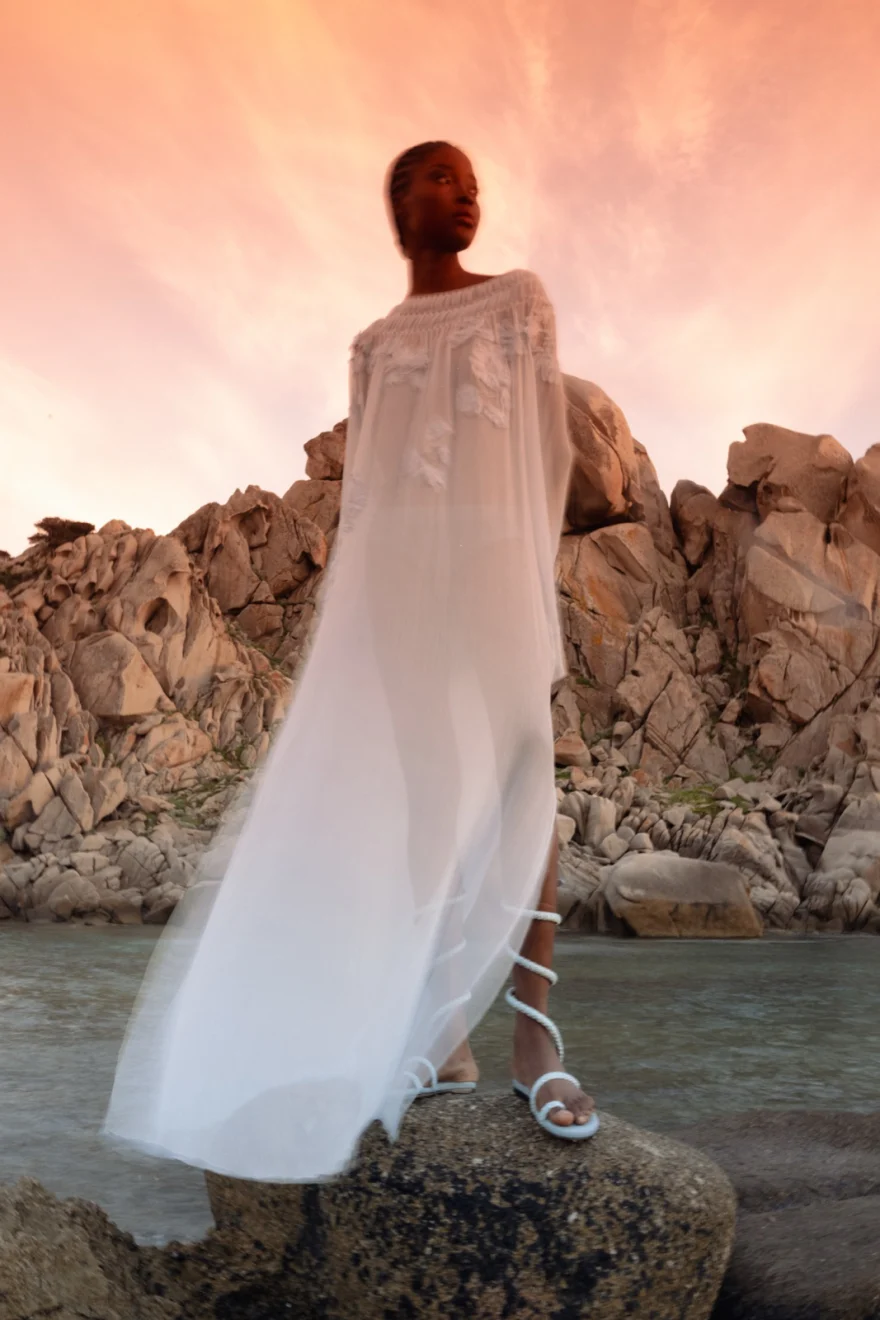 Closing seascape of the Sardinia campaign, Ermanno Scervino campaign photographed by Ina Cenusa
