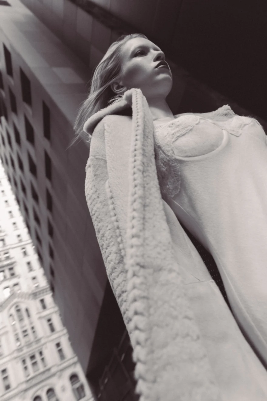 Closing image of the New York campaign, Ermanno Scervino campaign photographed by Ina Cenusa